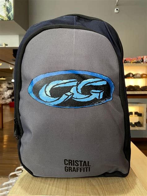 mochila cristal graffiti .